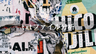 txtファイル分析 (1)