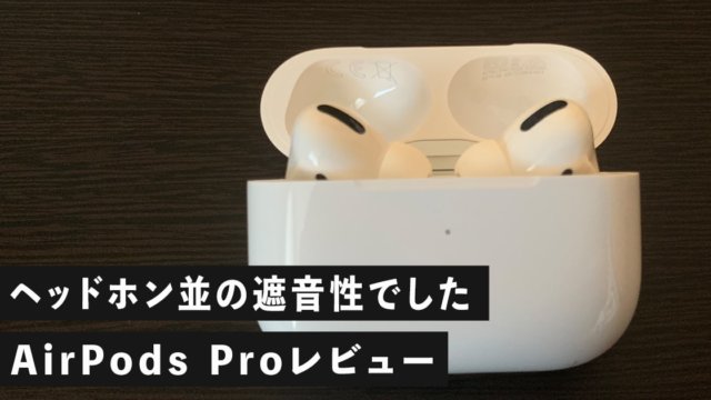 AirPods Proの見た目
